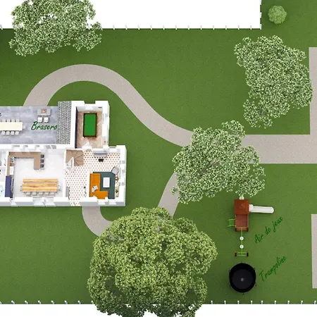 Maison Adeli - Spa- Brasero-billard- Netflix-wifi