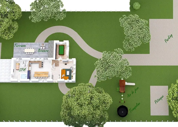 Maison Adeli - Spa- Brasero-billard- Netflix-wifi